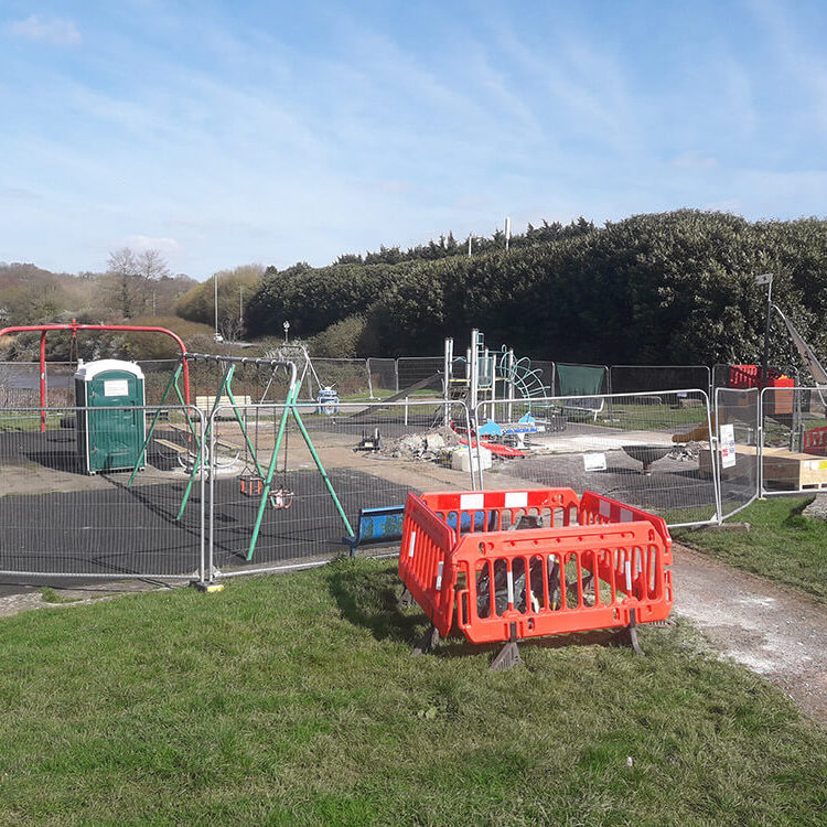 2 Playground under construction 2 Playground under construction